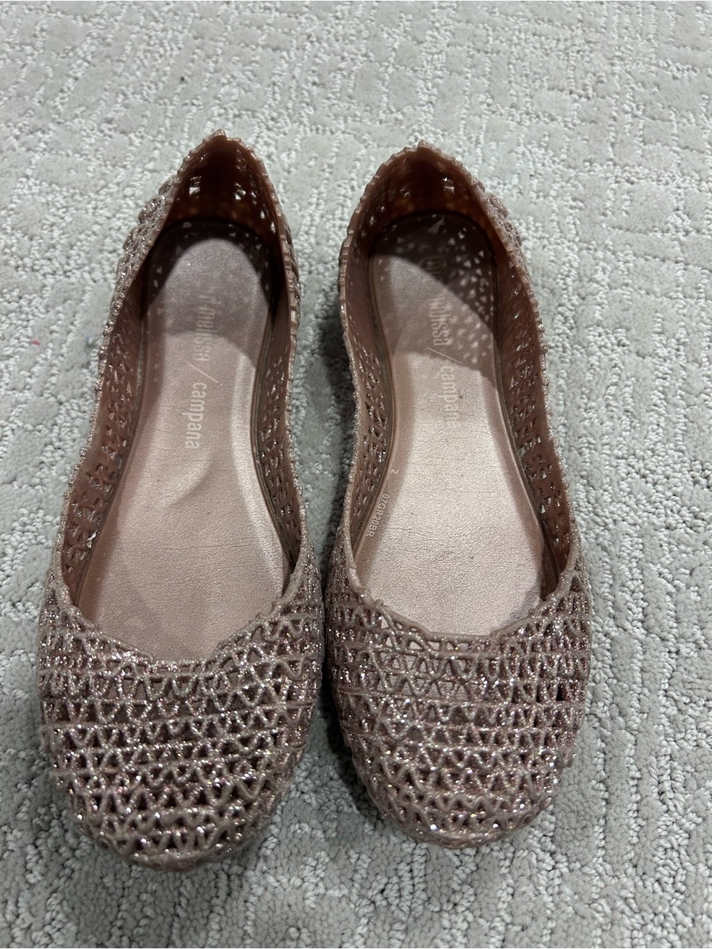 Mini Melissa Campana flats